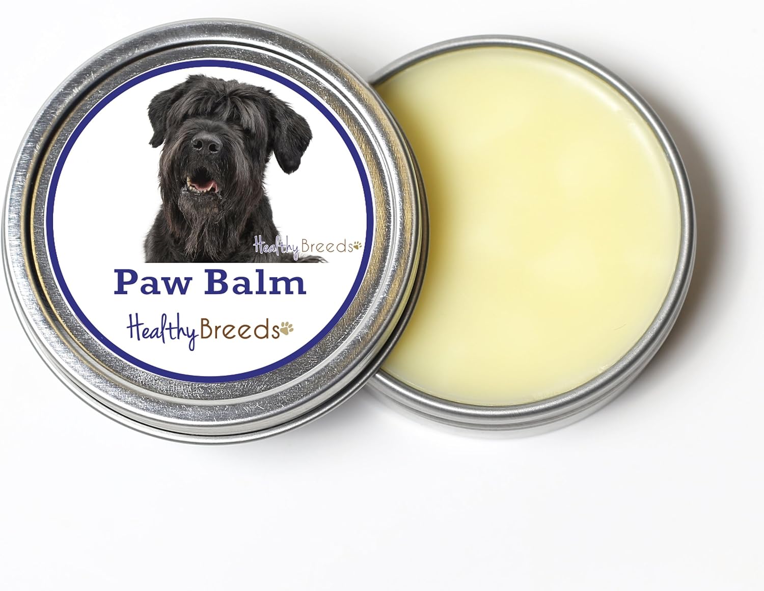 Healthy Breeds Black Russian Terrier Dog Paw Balm 2 oz