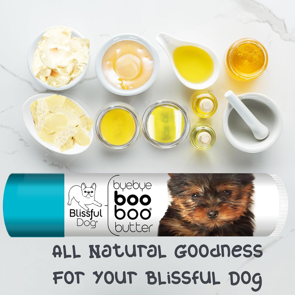 The Blissful Dog Tubo de 4,25 g de Mantequilla Booboo para Yorkshire Terrier