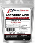 Pure Ascorbic Acid Powder 500g - High Potency Vitamin C