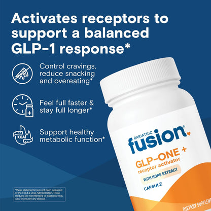 Bariatric Fusion GLP-1 Plus - Suplemento Natural con Extracto de Copaiba y Lúpulo - 30 Cápsulas – Image 2