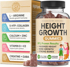 HighSpot Gominolas de Crecimiento en Altura con Calcio, Magnesio, Zinc y Vitaminas K2 D3