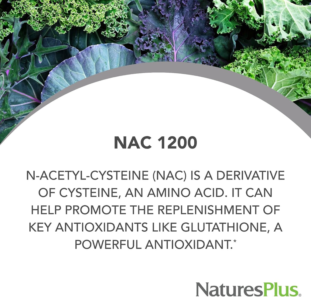 NaturesPlus PRO NAC 1200 mg - 60 Cápsulas
