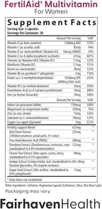 Fairhaven Health FertilAid Combo para Él y Ella – Suplemento de Fertilidad
