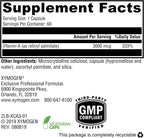 XYMOGEN Xcellent A 3000 - Vitamina A (Retinyl Palmitate) - 60 Cápsulas