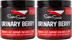 Super Snouts Urinary Berry - Complemento Urinario en Polvo para Perros y Gatos, con Arándano Azul y Rojo, 2.63 oz (Pack de 2)