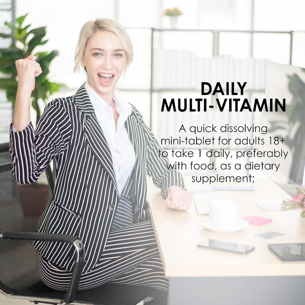 MASON NATURAL Mini Multivitamin with Iron and 12 Key Nutrients, 1 Year Supply