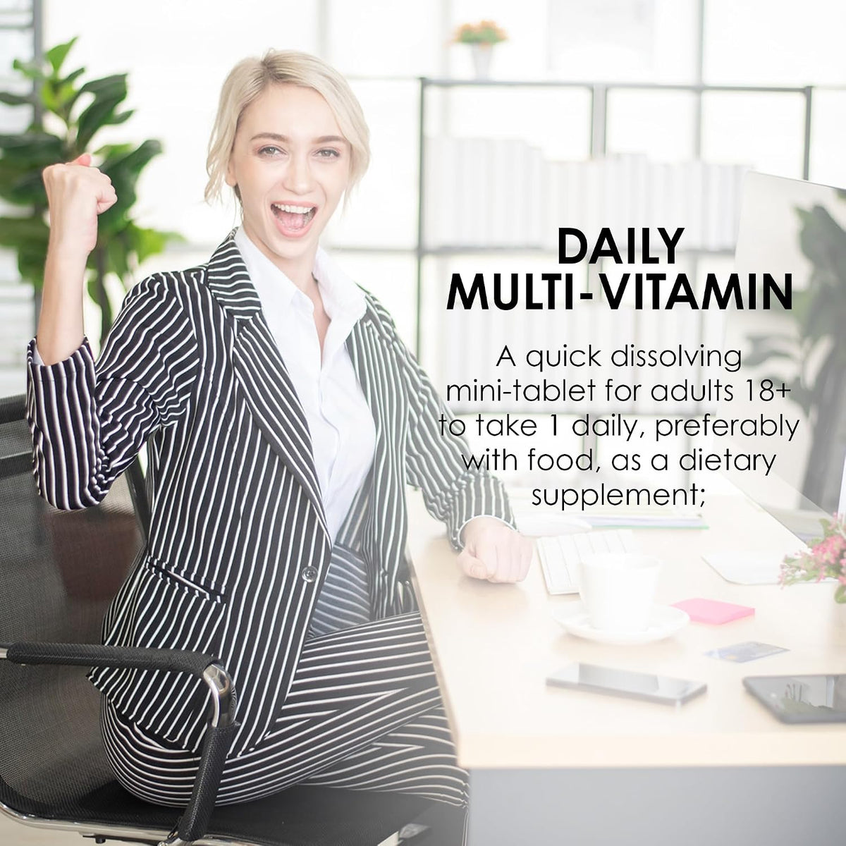 MASON NATURAL Mini Multivitamin con Hierro y – Vitamina C: ayuda a proteger las células del daño oxidativo y – Image 3
