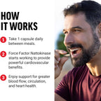 Force Factor Nattokinase 2000 FU - 90 Cápsulas Vegetales