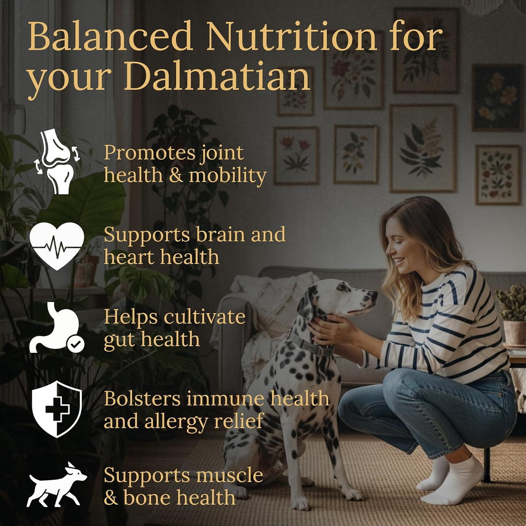 Prestige Breed Multivitamínicos para Dálmatas, 90 unidades, con auténtico tocino