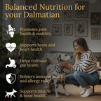 Prestige Breed Multivitamínicos para Dálmatas, 90 unidades, con auténtico tocino