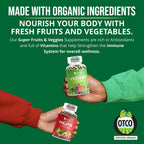 Made with Organic Fruits & Veggies Capsules - Superfood Supplement for Women & Men (30-Day Supply)