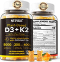 Gominolas de Vitamina D3 K2 y Calcio - NEVISS - 60 unidades