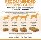 Omega 3 Fish Oil for Dogs - 180 Masticables Blandas para Alivio del Picor y Piel - Aceite de Salmón con EPA y DHA