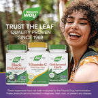Nature's Way Vitamina C-500 con Rosa Mosqueta, 1000 mg por dosis, 100 Cápsulas