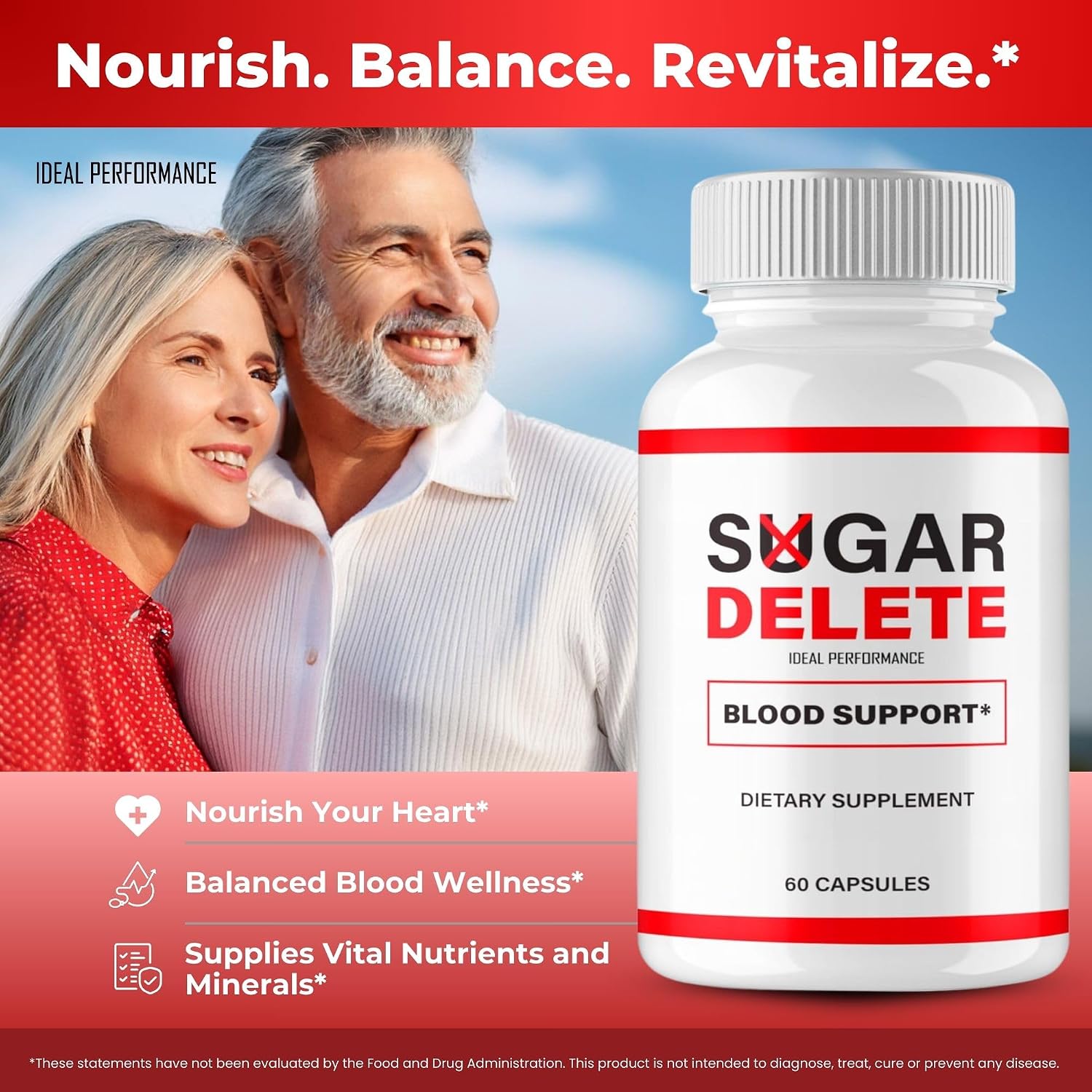 Sugar Delete Cápsulas - Fórmula Premium para Circulación y Niveles Estables, 60 Cápsulas