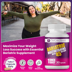 ProCare Health Bariatric Multivitamin with 45mg Iron (30 Capsules) - Once Daily for Post-Operative Support