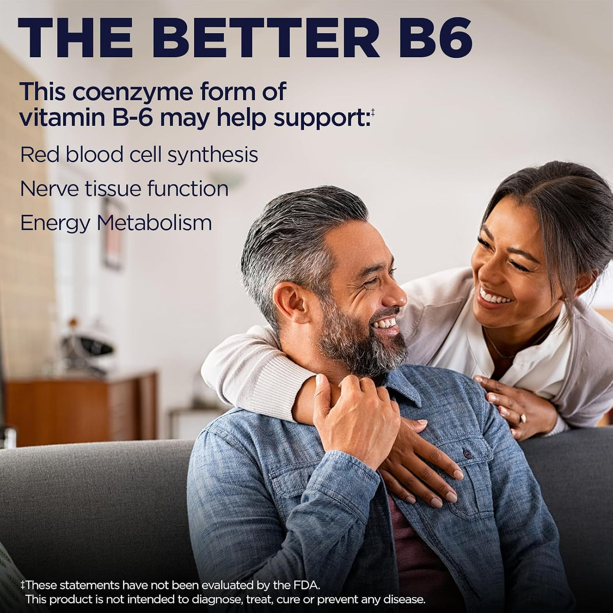 KAL Vitamina B6 50 mg - Piridoxal Fosfato – Formación normal de glóbulos rojos: Es necesaria para la producción de – Image 3