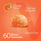 Viteey Gomitas de Vitamina C para Adultos y Adolescentes con Zinc y Equinácea - 60 unidades
