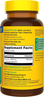 Nature Made Vitamina B12 5000 mcg, 60 Softgels