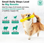 Doggie Dailies 5 en 1 Multivitamínico para Perros, 225 Golosinas Blandas Sabor Mantequilla de Maní