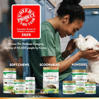 NaturVet Probióticos y Enzimas Avanzados PB6 - Masticables Blandos para Perros - Sabor Bacon Ahumado - 70 Unidades