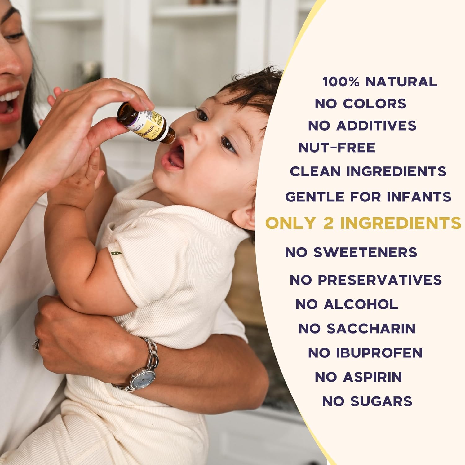 Baby Vitamin D3 Drops 400 UI – Gotas de Vitamina D3 para Bebés