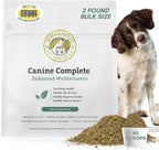 Canine Complete - Polvo Multivitamínico para Perros - 900 g - Vitaminas Diarias para Alimentación Casera - Salud Inmunológica, Piel, Pelaje y General - Todas las Razas - 90 Dosis