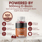 NutraBoost Beauty Gummies - Gominolas de Belleza con Biotina, Vitamina C y Aminoácidos