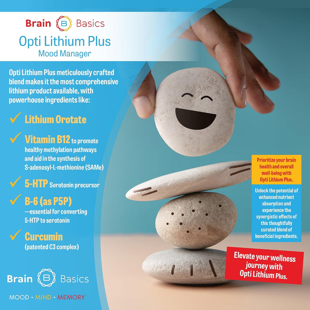 Opti Lithium Plus: Suplemento para la Salud Cerebral y Cognitiva