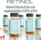SHIZAM Gominolas de Retinol y Vitaminas - Multivitamínico para la Piel con 1200 mcg de Vitamina A