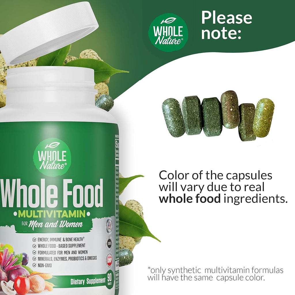 Whole Nature Multivitamínico Diario para Hombres y Mujeres (2 Paquetes)