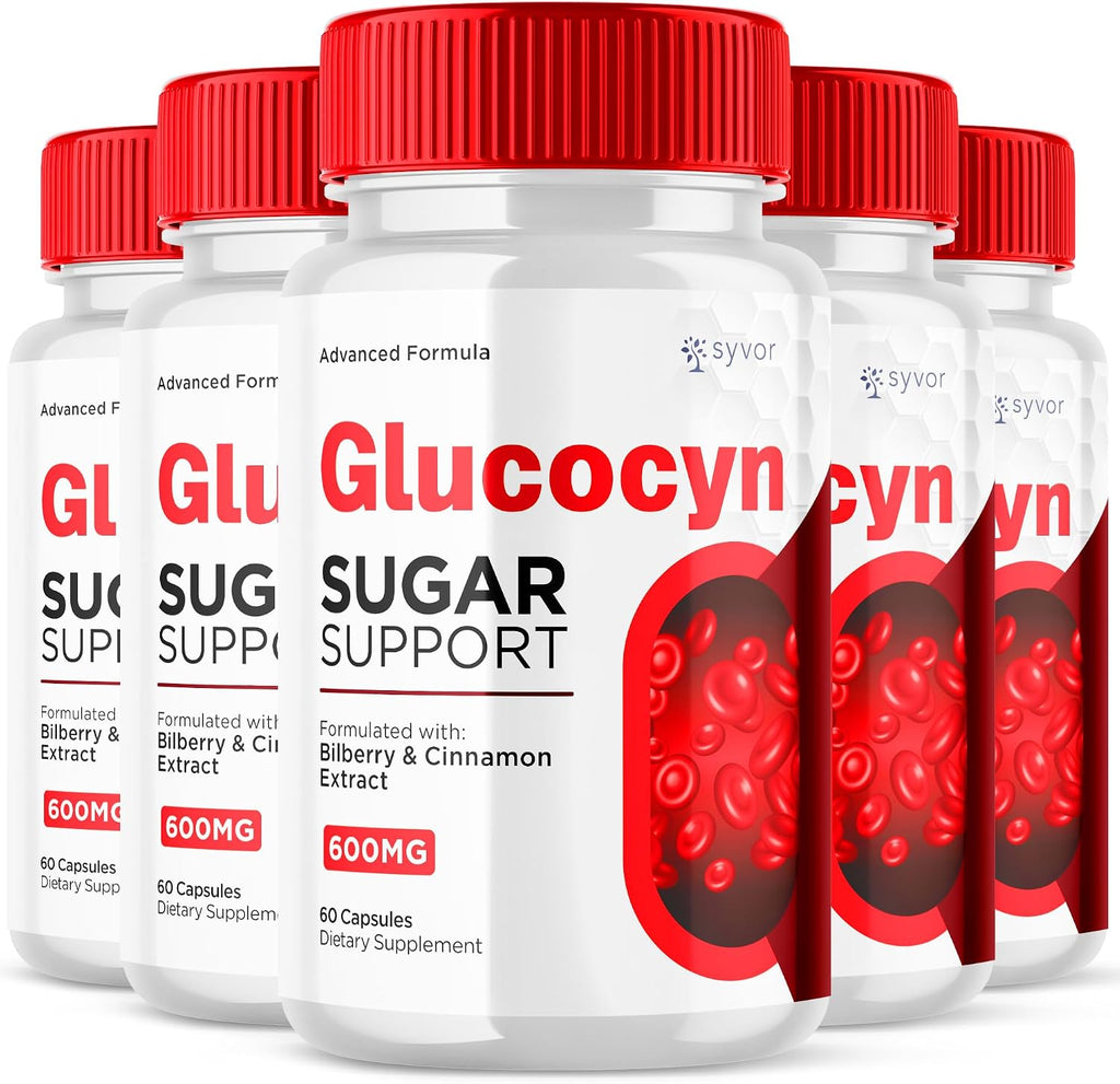 Glucocyn Capsules (5 Pack, 300 Cápsulas)