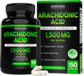 Ácido Araquidónico 1500mg (150 Cápsulas) - Suplemento para Masa Muscular y Fuerza