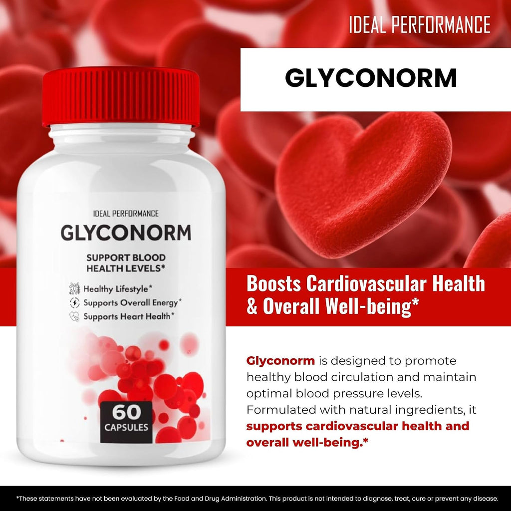 Glyconorm Cápsulas, Suplemento de Apoyo Glyconorm - Máxima Potencia, Fórmula Natural (3 Envases)