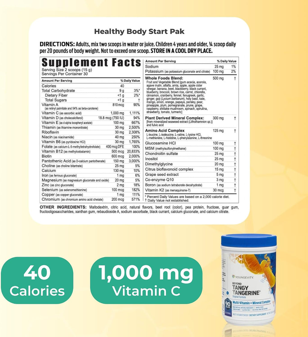 Paquete de inicio saludable Youngevity