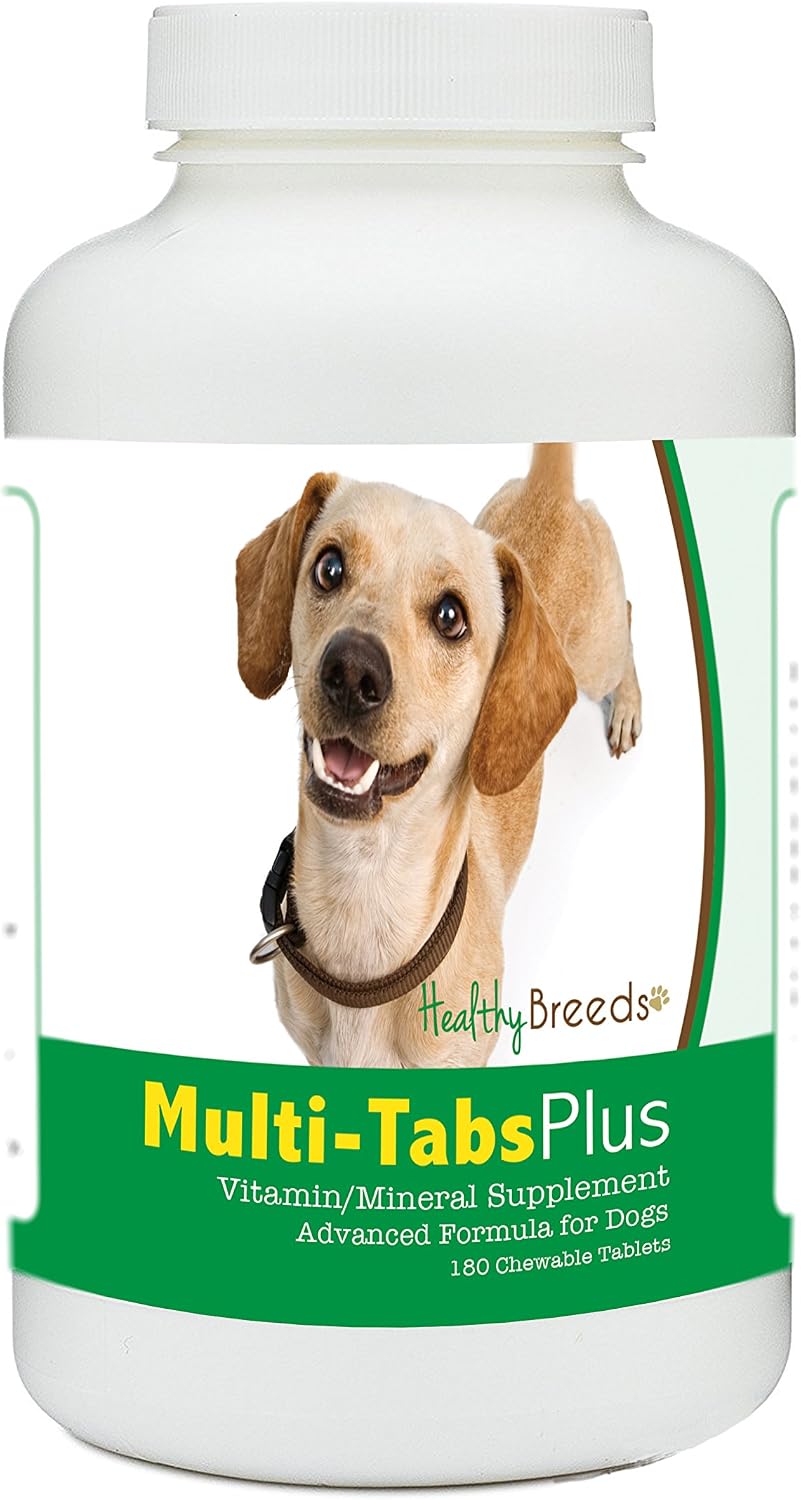 Healthy Breeds Chiweenie Multi-Tabs Plus Chewable Tablets 180 Count