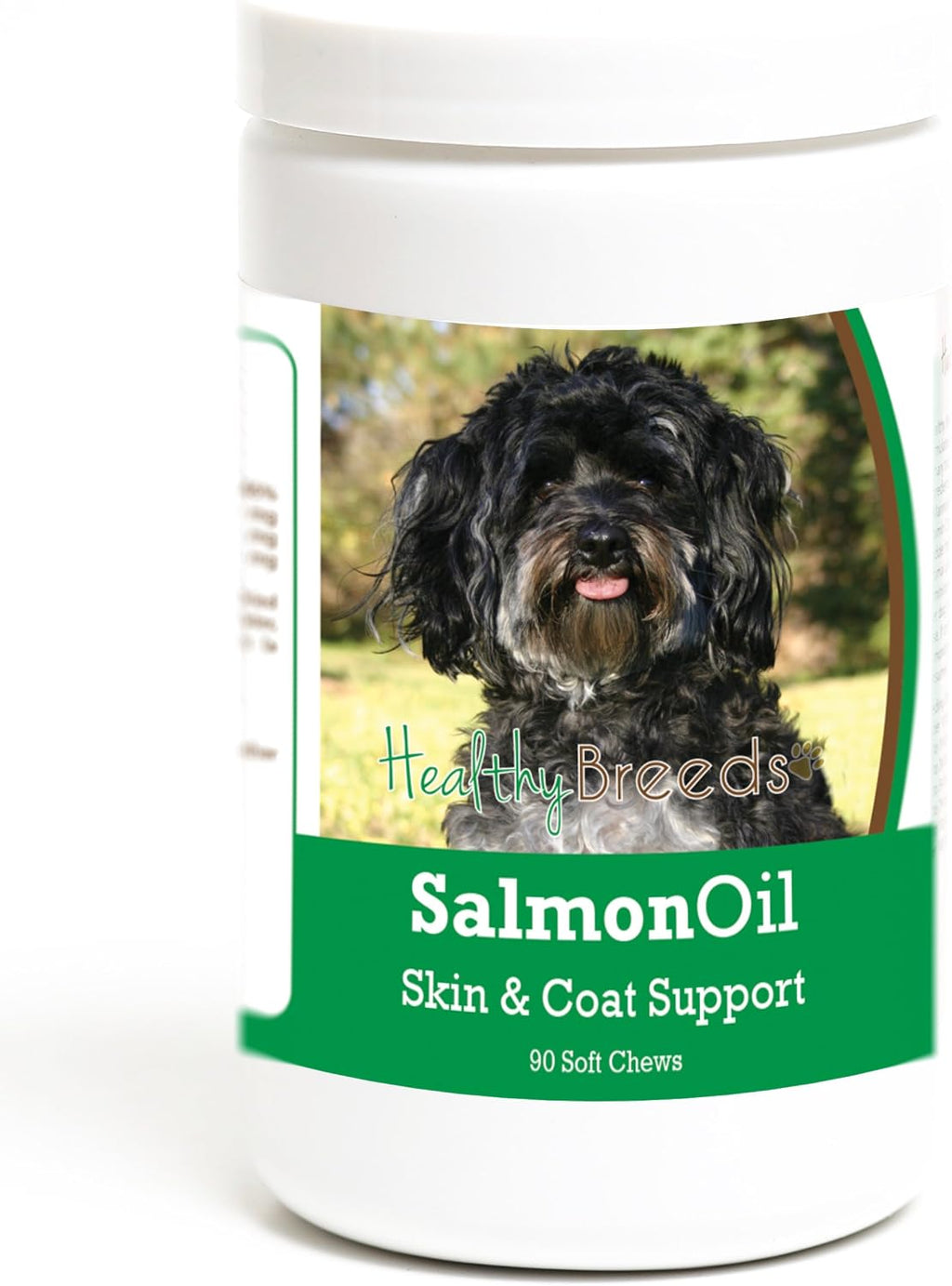 Healthy Breeds Golosinas Blandas de Aceite de Salmón para Perros Maltipoo, 90 unidades