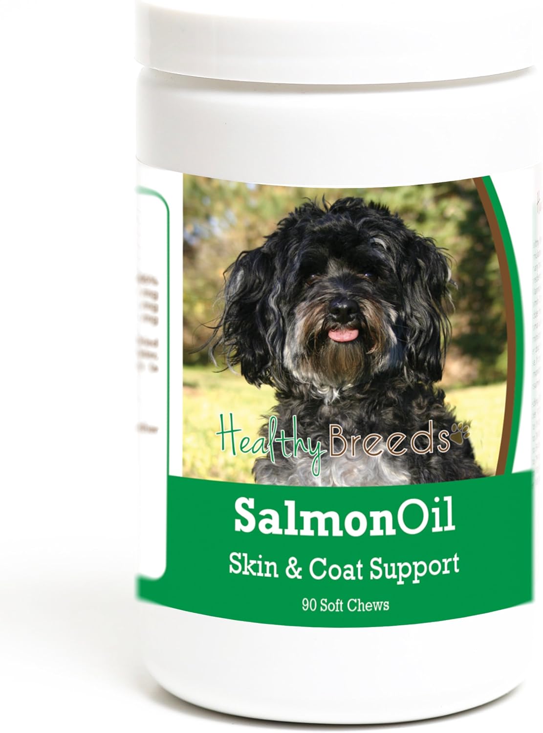 Healthy Breeds Golosinas Blandas de Aceite de Salmón para Perros Maltipoo, 90 unidades