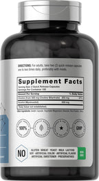 Horbaach Colina e Inositol 1000mg | 200 Cápsulas | Sin Gluten, No GMO