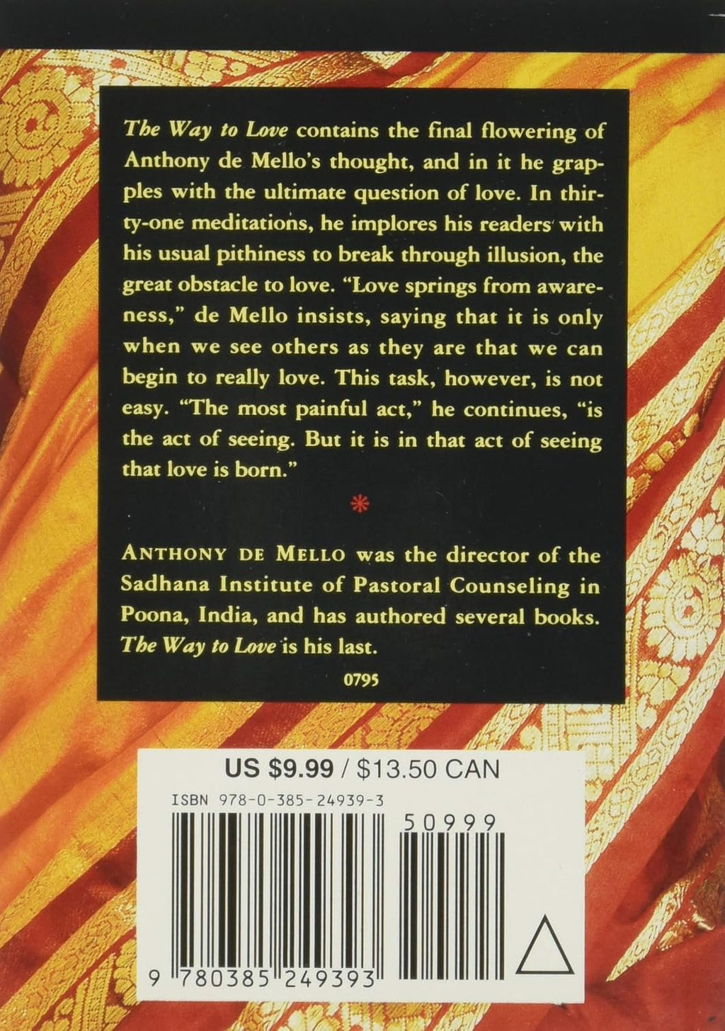 The Way to Love: The Last Meditations of Anthony de Mello