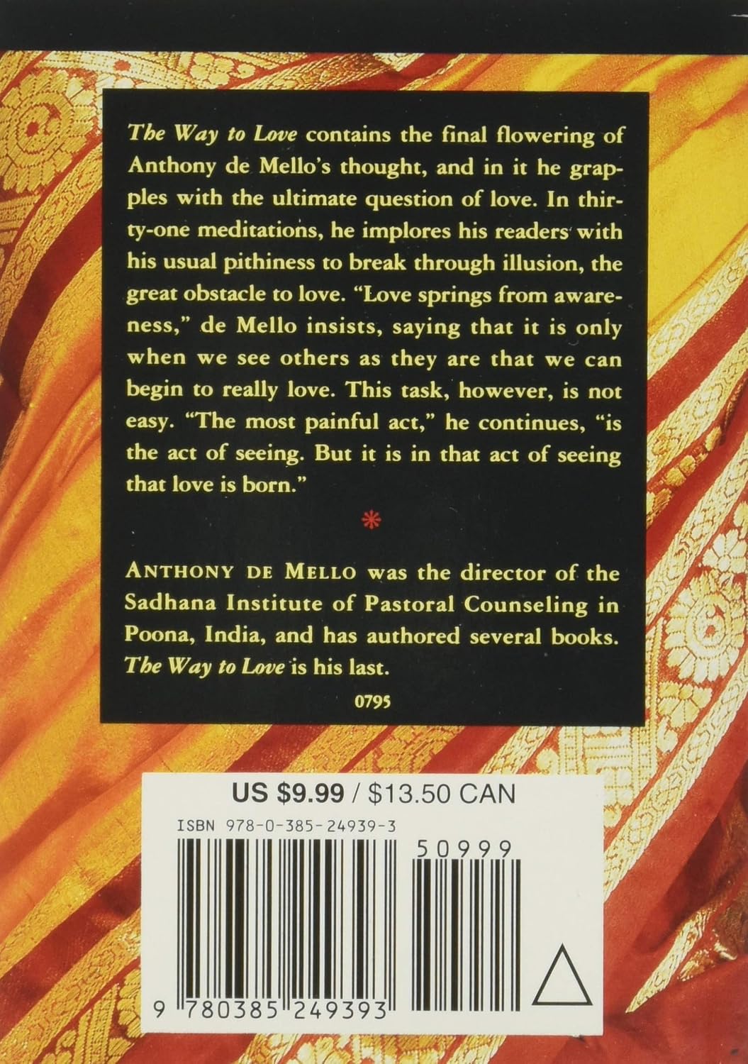 The Way to Love: The Last Meditations of Anthony de Mello