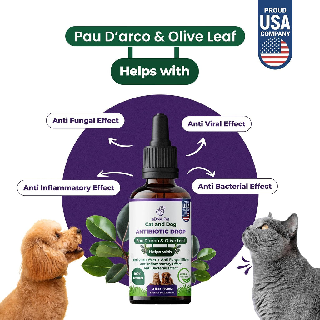 Gotas Herbales para Perros y Gatos con Arándano - 59 ml