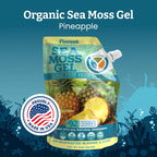 Yemayá Gel de Musgo Marino Orgánico con Sabor a Piña, 16 oz
