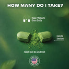 Pomona Wellness Super Greens Suplemento, 28 Superalimentos Orgánicos, Vitaminas y Minerales, Frutas y Verduras, Para la Digestión y Salud Intestinal, USDA Orgánico, No-GMO, 60 Comprimidos