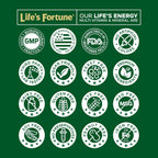Life's Energy Advanced Daily Multivitamin con Super Greens - 120 Comprimidos