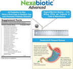 Nexabiotic Multi Probiotic 23 Strains with Prebiotic, 60 Capsules