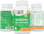 Multivitamínico Bariátrico con Hierro - 24 Nutrientes Esenciales para Después de Cirugía Bariátrica - 90 Comprimidos