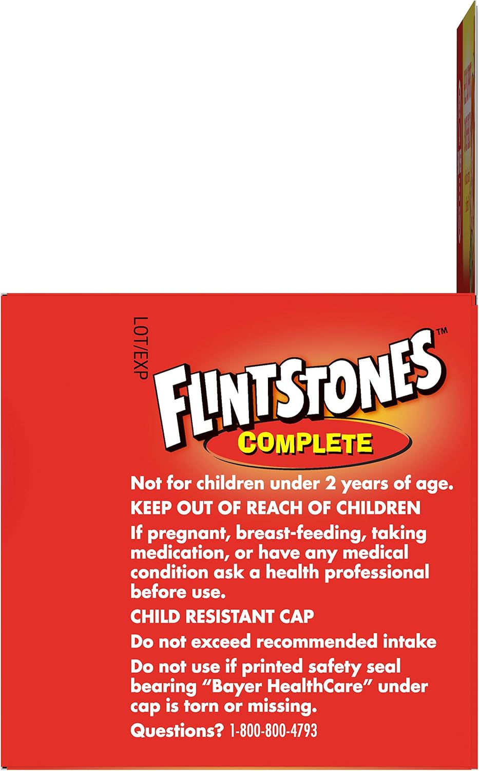 Suplemento Multivitamínico Completo Flintstones, Comprimidos Masticables, 60 Unidades (Paquete de 2)