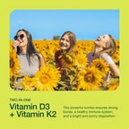 Fresh Nutrition Vitamina D3 + K2 Vegana - 5000 UI D3 + 100mcg K2 como MK-7 - 90 Cápsulas