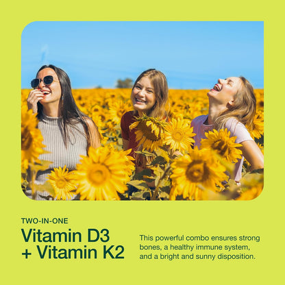 Fresh Nutrition Vitamina D3 + K2 Vegana - 5000 UI D3 + 100mcg K2 como MK-7 - 90 Cápsulas – Image 4
